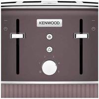 KENWOOD Elegancy TFP10.A0PU 4-Slice Toaster - Mulberry Purple