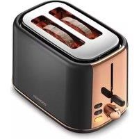 KENWOOD Abbey Lux TCP05.C0DG 2-Slice Toaster - Black & Rose Gold