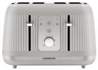 Kenwood Dawn Toaster, 4 Slot Toaster, Reheat, 5 Browning Settings, Defrost and Cancel Functions, Pull Crumb Tray, TFP09.£000CR, 1800W, Oatmeal Cream