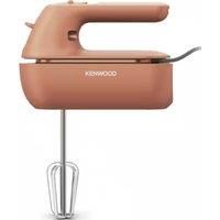Kenwood QuickMix Go HMP40.000RD, Portable Hand Mixer with Integrated Carrying Case, SureEject Release, Stainles Steel Beater and Kneaders Included, Measuring Spoon, 350W, Clay Red
