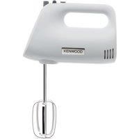 Kenwood Hand Mixer, Electric Whisk, 5 Speeds, Stainless Steel Kneaders and Beaters for Durability and Strength, 450 W, HMP30.A0WH, White
