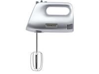 Kenwood Hand Mixer, Electric Whisk, 5 Speeds, Stainless Steel Kneaders and Beaters for Durability and Strength, 450 W, HMP30.A0SI, Silver