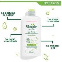Simple Kind To Skin Purifying Cleansing Lotion 200 ml