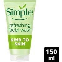 Simple Kind to Skin Face Wash Refreshing 150ml