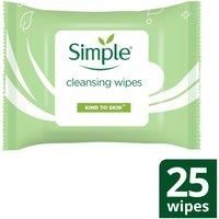 Simple Cleansing Wipes - 25 Wipes