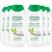 Simple Shampoo Gentle Care 6x200ml Multi Buy