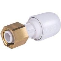 Hep2O HD25B/15WS Straight Tap Connector - 3/4in x 15mm