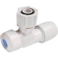 Hep20 15mm x 1/2'' 90° Angled Service Valve White