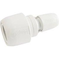 Hep2O Plastic Push-Fit Reducing Coupler 22mm x 10mm (374FJ)