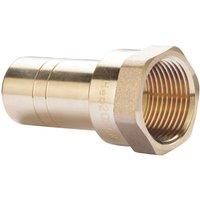 Hep2O Plastic Push-Fit Adapting Keyless Spigot Female Coupler 22mm x 3/4" (249RE)
