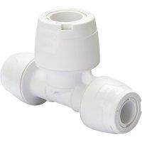Hep2O Plastic Push-Fit Reducing Keyless Tee 10mm x 10mm x 15mm (141RE)