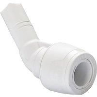 Hep2O Plastic Push-Fit Equal 45 Keyless Stem Elbow 15mm (621RE)
