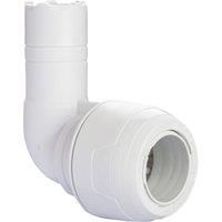 Hep2O Plastic Push-Fit Equal 90 Keyless Stem Elbow 22mm (882RE)