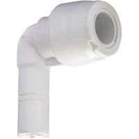 Hep2O Plastic Push-Fit Reducing 90 Keyless Stem Elbow 15mm x 10mm (687RE)