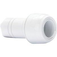 Hep2O Plastic Push-Fit Keyless Socket Reducer F 22mm x M 15mm (893RE)