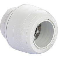 Hep2O Plastic Push-Fit Keyless Stop End 22mm (821RE)