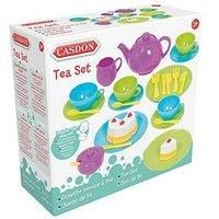 Casdon 66550 Colourful Toy Set for Children Aged 3+ | Includes 36 Pieces for The Best Tea Parties Around, New Colourway