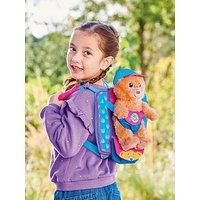 Casdon Build-A-Bear Workshop Pawfect Adventure Toy Bear Carrier | Multi-Way Carrier for Teddies | For Kids Aged 3+ | Includes Bag, Juice Box, Hat & Pawsport | Official Licensed Toy