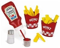 Casdon Heinz Chip & Dip Snack Set For Kids | Includes Ketchup, Salt Shaker, 2 Chip Holders, Fries, Crinkle Cut Chips, And Ketchup Flip & Dip Pot — Perfect For Pretend Play Aged 2+.