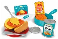 Casdon Heinz Beanz & Hoops Make & Play Set | Assorted Toy Set For Children Aged 2+ | Includes Make-Believe Heinz Tins, Saucepan, Plate, And Cutlery — Just Like The Real Thing!