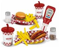 Casdon Heinz American Diner Set | Pretend Restaurant Play Set For Children Aged 2+ | Encourages Creativity and Boosts Imagination
