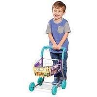 Casdon Shopping Trolley - Colourful Toy Shopping Trolley For Children Aged 2 plus - Equipped With Everything Needed For An Exciting Shopping Trip
