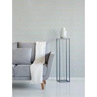 Superfresco Easy Paste the wall Oiti Geometric Taupe Bleu Wallpaper