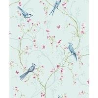 Superfresco Easy Songbird Paste The Wall Duck Egg Wallpaper (Was £17)