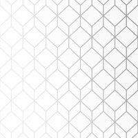 Superfresco Easy Myrtle Geo White/Silver Wallpaper Sample