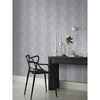 Boutique Silver Vermeil Stripe Wallpaper