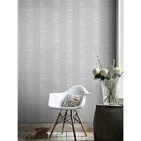 Boutique Silver Mara Stripe Wallpaper