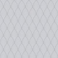 Superfresco Easy Grey/White Bercy Geometric Wallpaper