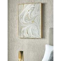Art for the Home Grey Mable Luxe Framed Printed Canvas