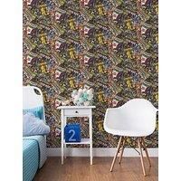 Marvel Cover Story Wallpaper Multi Paper  wilko