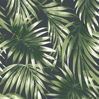 Superfresco Easy Green Elegant Leaves Tropical Trail Wallpaper