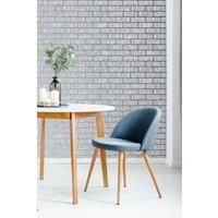 Superfresco Grey Milan Metallic Brick Wallpaper