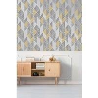 Graham and Brown 106405 Milan - 56 Square Foot - Geometric - - MultiColor
