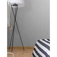 Boutique Charcoal Horizon Textured Plain Wallpaper