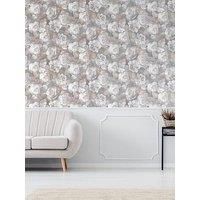 Sublime Everleigth Floral Grey/White Wallpaper