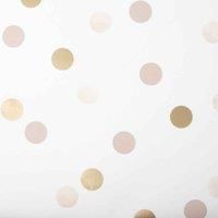 Superfresco Easy Pink/Gold Dotty Polka Wallpaper