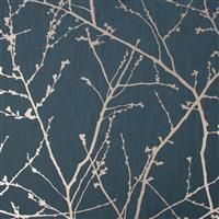 Graham & Brown Superfresco Easy Navy Innocence Floral Wallpaper