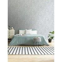 Superfresco Easy Fern Duck egg Leaves Smooth Wallpaper