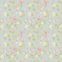 Laura Ashley Summer Palace Duck Egg Wallpaper