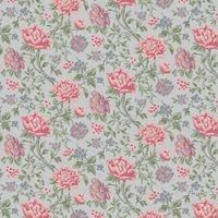 Laura Ashley Tapestry Floral Slate Grey Wallpaper