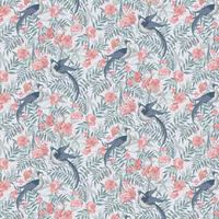 Laura Ashley Osterley Rosewood Floral Smooth Wallpaper