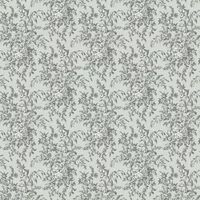 Laura Ashley Picardie Sage Floral Smooth Wallpaper