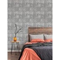 Fresco Concrete Industrial Tile Wallpaper - 114948