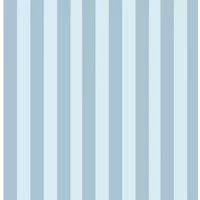 Laura Ashley Lille Blue Stripe Smooth Wallpaper