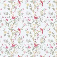 Summer Palace Peony Wallpaper 115254 - Floral Tree Bird Butterfly