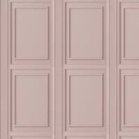Laura Ashley Redbrook Blush Wood Panel Smooth Wallpaper
